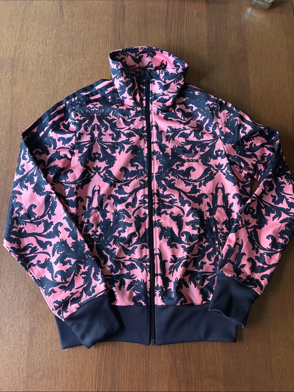 ADIDAS ORIGINALS - Baroque Scroll Paisley Print Track Jacket